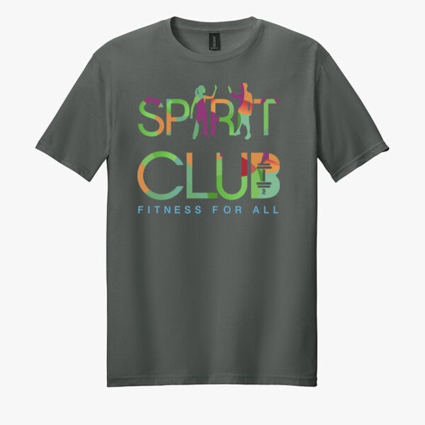 Spirit-Club WHAT MOVES YOU? 100% Ringspun Cotton T-Shirt CHARCOAL/CARDINAL/ROYAL BLUE Thumbnail